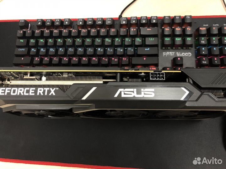 RTX 3060Ti 8Gb Asus Gaming. Холодная видеокарта