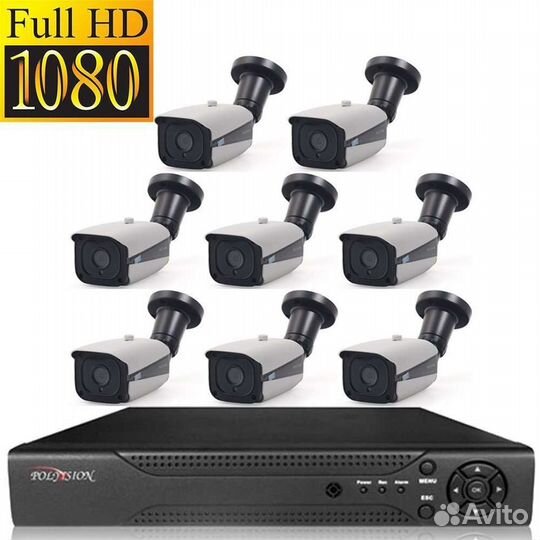 Комплекты видеонаблюдения