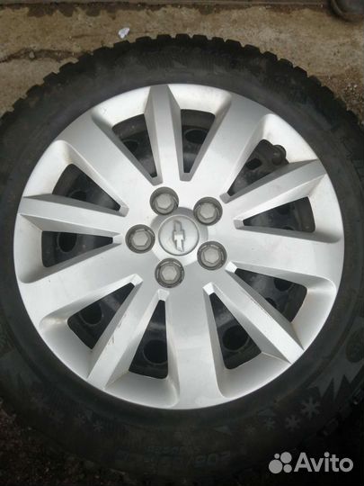 Зимние колёса на Шевроле Круз R16