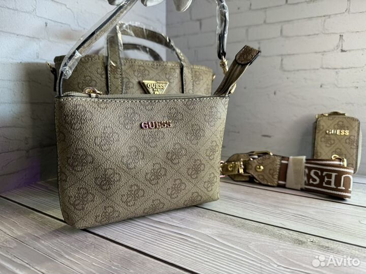 Сумка Guess latona с логотипом 4g