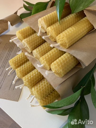 Свечи из вощины
