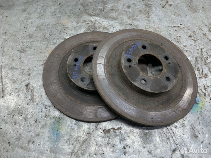 Диск тормозной задний Mitsubishi Outlander 3