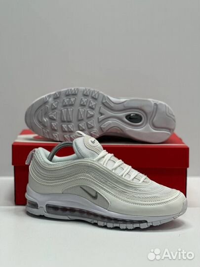 Кроссовки Nike AIR MAX 97 Triple White