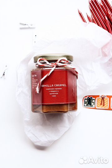 Ванильная карамель toffifee