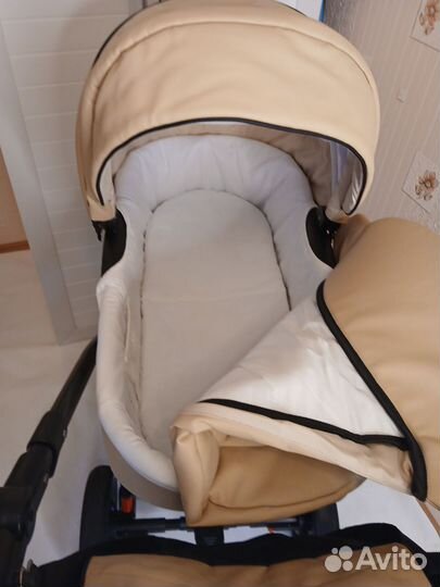 Коляска 3 в 1 Noordline, экокожа