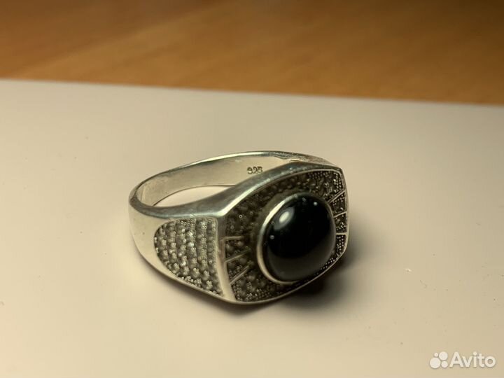Мужской перстень серебро 925