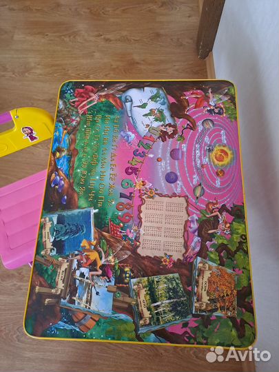 Детский столик и стульчик, раскладные бу