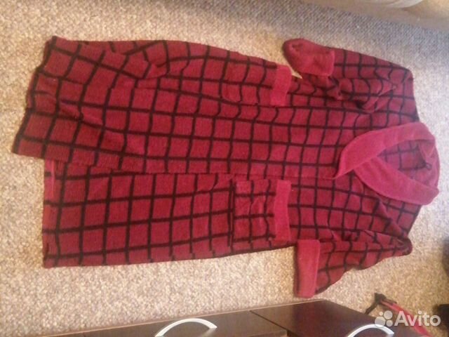 Махровый халат