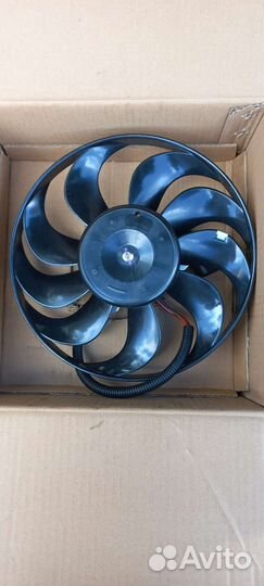Вентилятор охлаждения радиатора skoda octavia