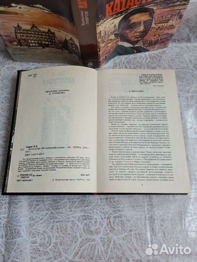 Книга Катастрофа Лавров В.В