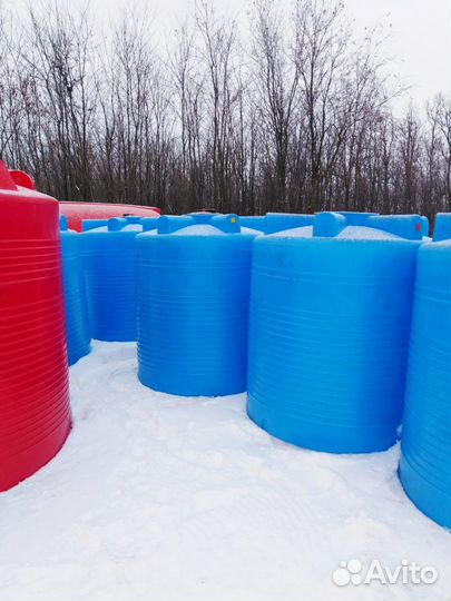 Ёмкость вертикальная горизонтальная из пластика