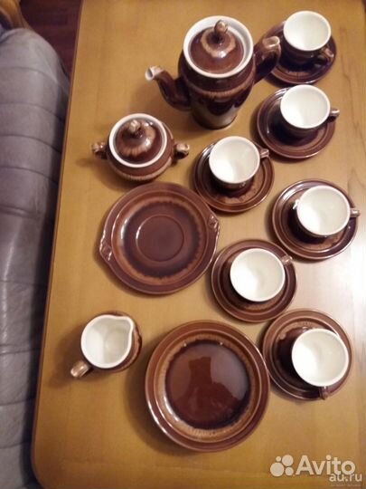 Сервиз чайный. зик. 22 предмета.Новый.СССР