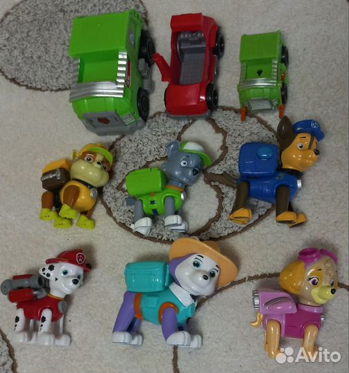 Игрушки щенячий патруль paw patrol