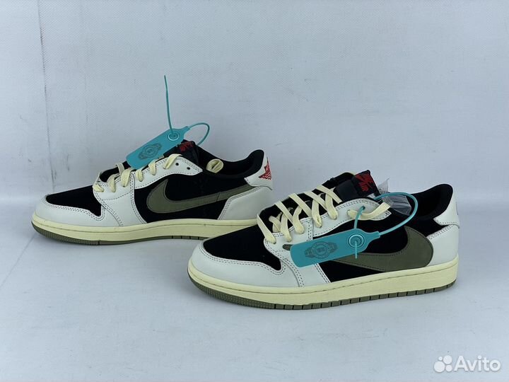 Nike air jordan 1 low travis scott olive