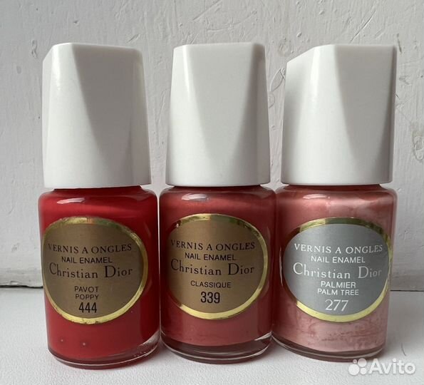 Dior лак для ногтей винтаж