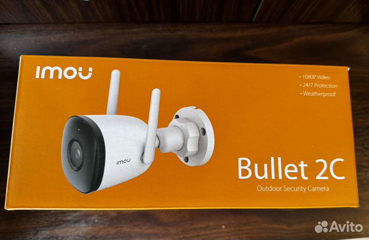 Wifi камера видеонаблюдения imou bullet 2c