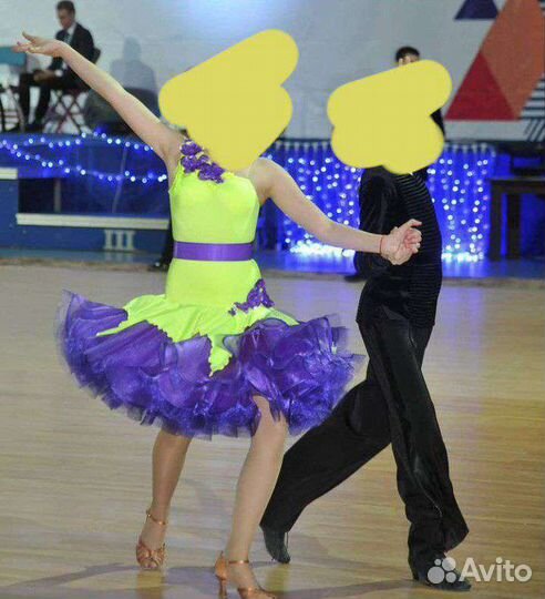 Платье для бальных танцев