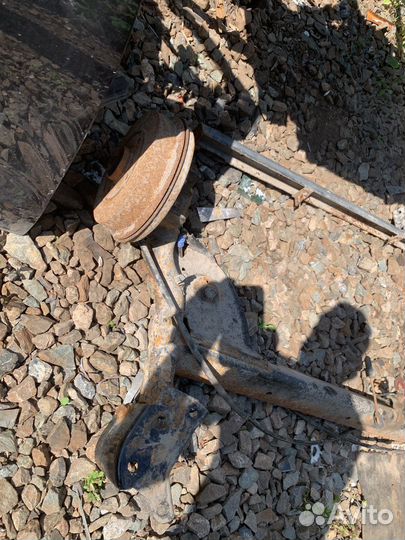 Балка задняя renault logan 1