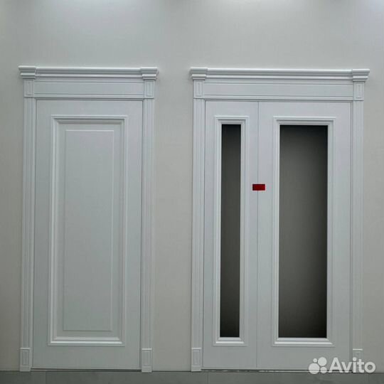 Двери межкомнатные остеклённые l-3543