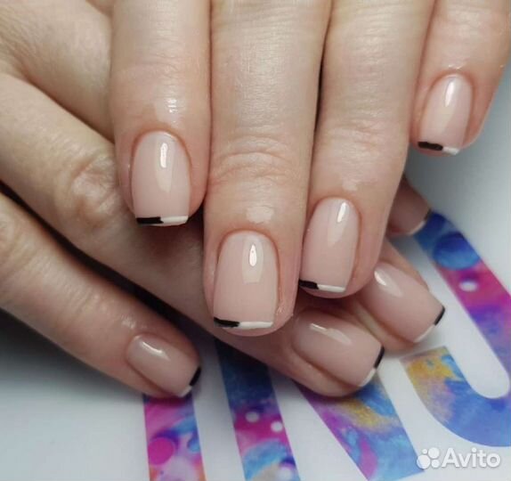 Наращивание коррекция шеллак маникюр ногтей