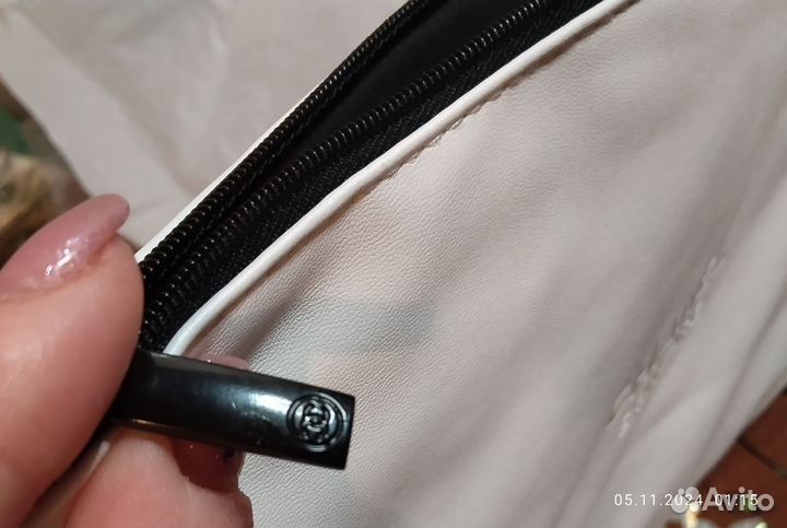 Косметичка Chanel Skincare белая