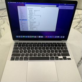 Apple macbook air 2020 М1 8/256 silver