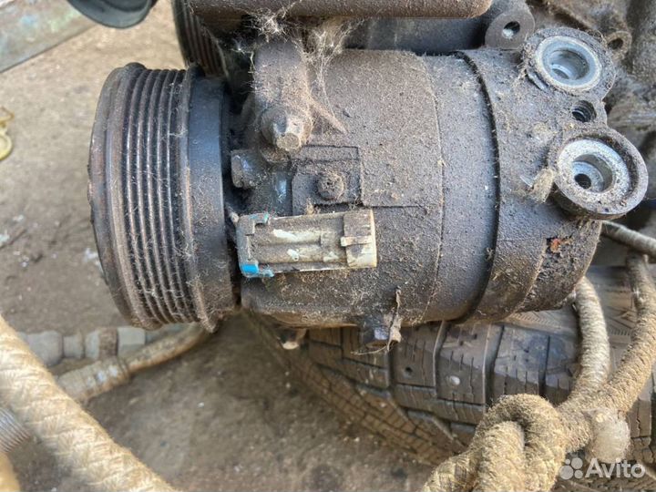 Opel Vectra B, компрессор кондиционера