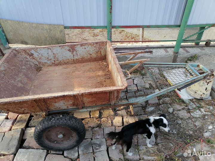 Прицеп для мотоблока с переходником для авто