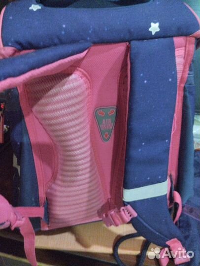 Рюкзак (школьный портфель) с мешком для обуви