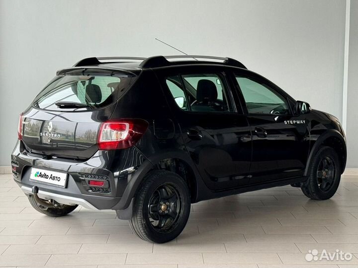 Renault Sandero Stepway 1.6 МТ, 2018, 129 000 км