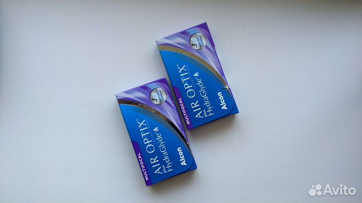 Линзы контактные air optix Hydraglyde multifocal