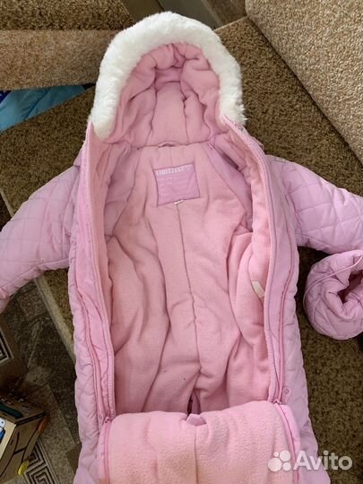 Зимний комбинезон для девочки