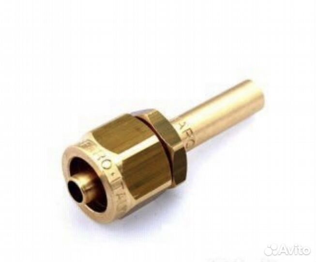 Фитинг в сборе прямой 8мм тпт гбо