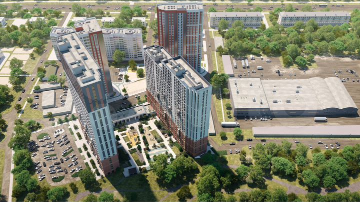 2-к. квартира, 40,4 м², 22/26 эт.