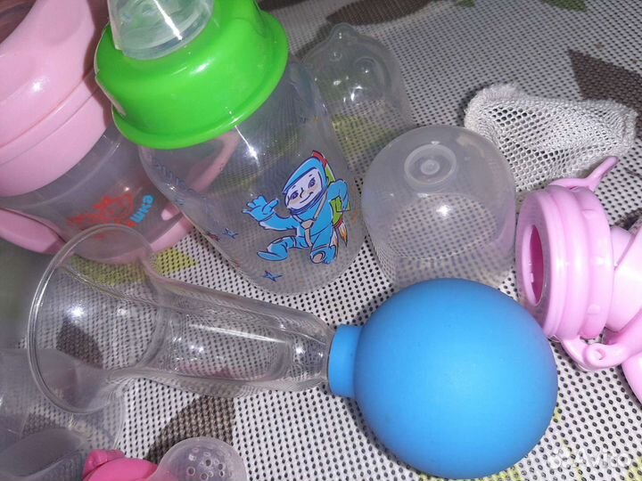 Ниблер, бутылочки, поильник, круг для