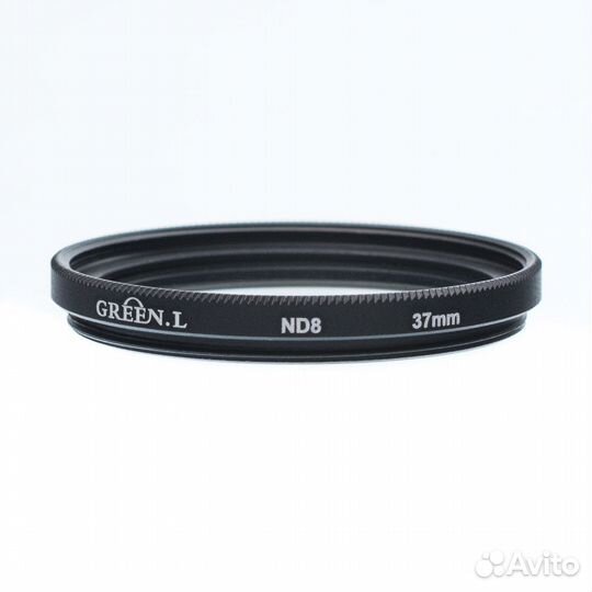 Светофильтр Green-L ND 8 - 37mm