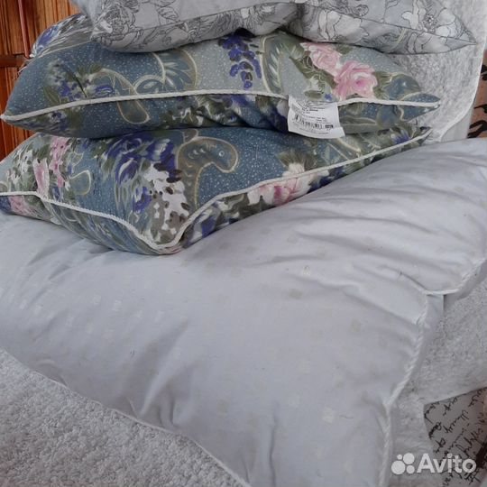 Подушки пух перо