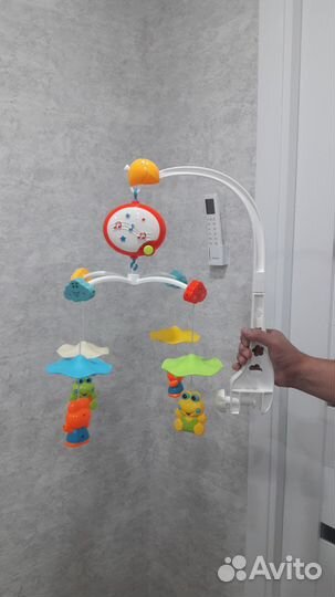 Мобиль на кроватку новый (музыкальная колыбель)