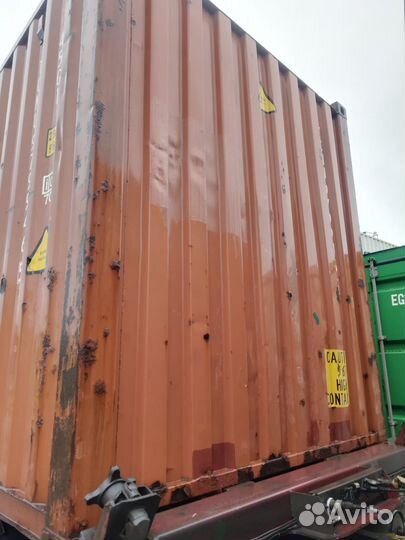 Морской контейнер 40 футов бу высокий 2,9
