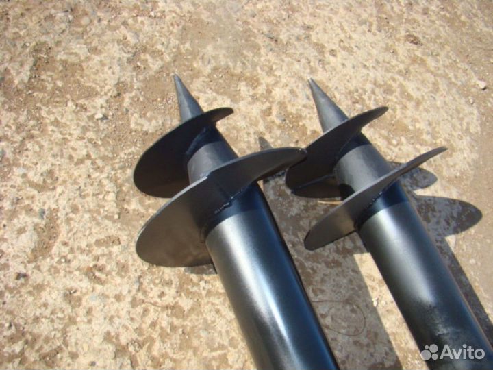 Винтовые сваи, свайный фундамент