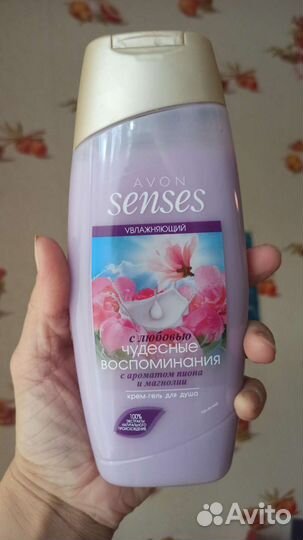 Гель для душа avon senses
