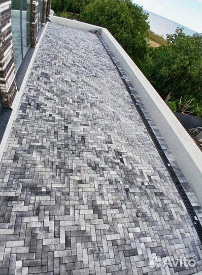 Тротуарная плитка Новый город осень