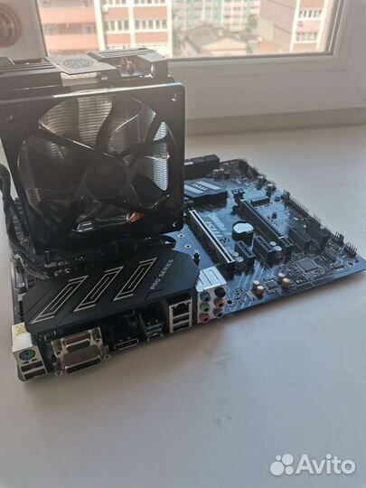 Материнская плата MSI Z390-A Pro + Intel i5 9600K