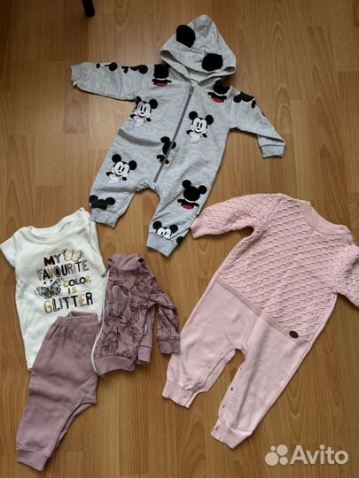Детская одежда для девочек пакетом