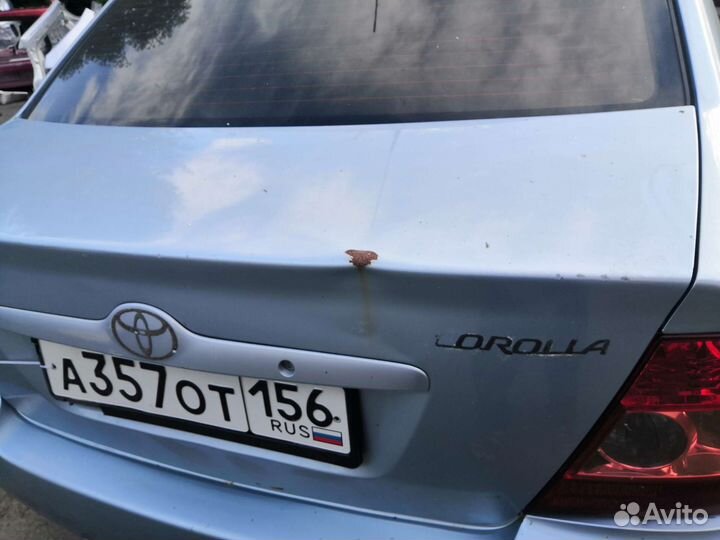 В разборе Toyota corolla 120 1.6 МКПП 2004