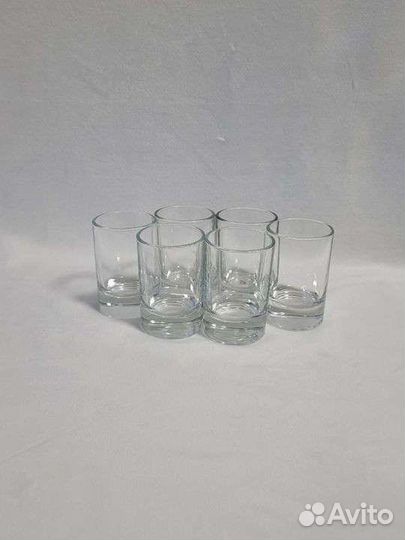 Стопка рюмка стекло. Набор 6 шт
