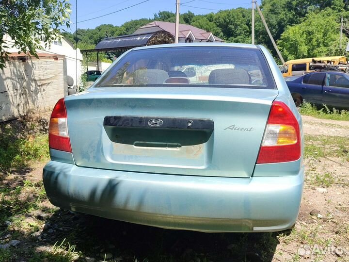 Hyundai accent в разбор