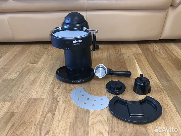Кофемашина рожковая ufesa capricciosa с капучинато