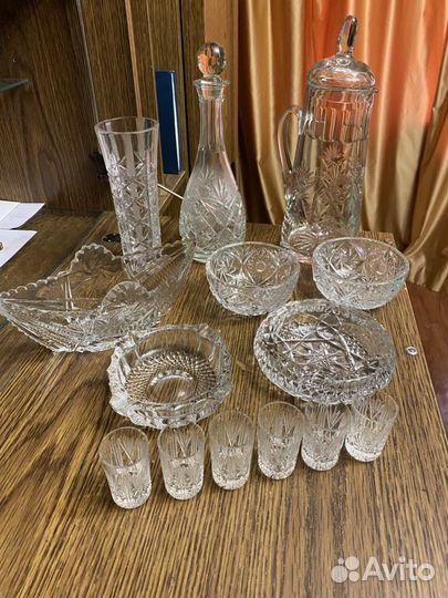Хрусталь из 70-х годов (разный)