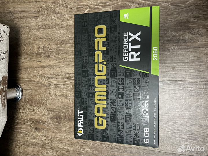 Видеокарта geforce rtx 2060 gamingpro palit 6 gb